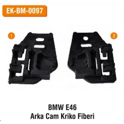 BMW E46 Arka Cam Kriko Fiberi | EK-BM-0097