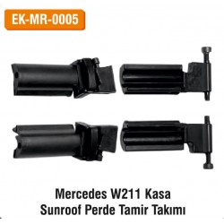 MERCEDES W211 Kasa Sunroof Perde Tamir Takımı | EK-MR-0005