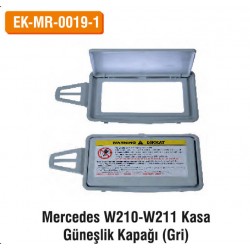 MERCEDES W210-W211 Kasa Güneşlik Kapağı (Gri) | EK-MR-0019-1