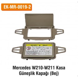 MERCEDES W210-W211 Kasa Güneşlik Kapağı (Bej) | EK-MR-0019-2