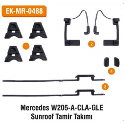 MERCEDES W205-A-CLA-GLE Sunroof Tamir Takımı | EK-MR-0488