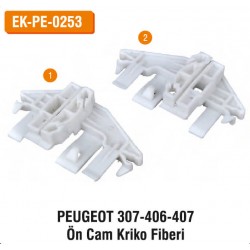 PEUGEOT 307-406-407 Ön Cam Kriko Fiberi  | EK-PE-0253