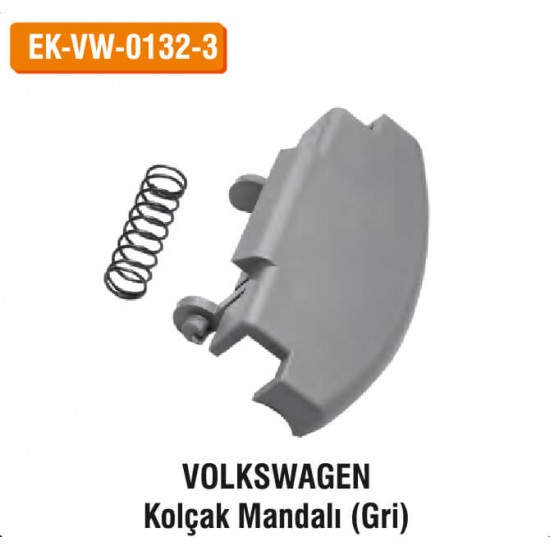 VOLKSWAGEN Kolçak Mandalı (Gri) | EK-VW-0132-3