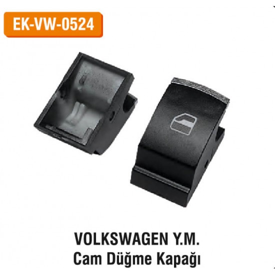 VOLKSWAGEN Y.M. Cam Düğme Kapağı | EK-VW-0524
